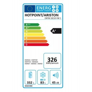 Hotpoint Ariston ENTM18210VW1 Felülfagyasztós kombinált hűtőszekrény