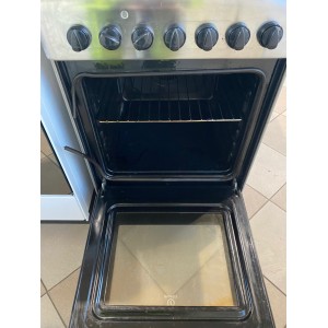 Használt Indesit inox gáztűzhely [H7914] 