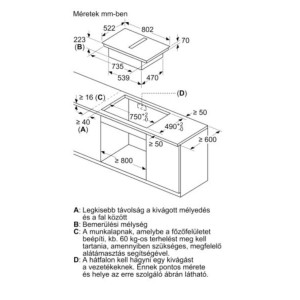 Bosch PVQ811F15E Indukciós főzőlap