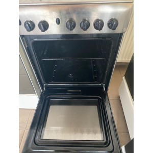 Használt Indesit K1G21S(X) gáztűzhely [H8299] 