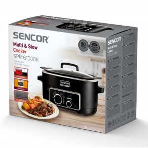 Sencor SPR 6100BK Multifunkciós lassú főző