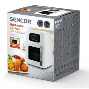 Sencor SFR 5400WH Multifunkciós forrólevegős fritőz