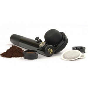 Handpresso Wild Hybrid Hordozható kávégép - ESE pod/őrölt, Fekete 