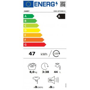 Candy CBW 48TWME-S Beépíthető mosógép