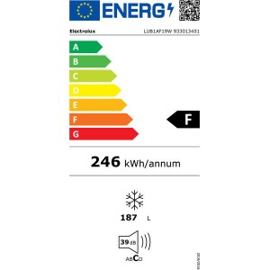 Electrolux LUB1AF19W Fagyasztószekrény