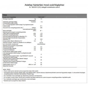 Miele TWB140WP T1 hőszivattyús szárítógép, 7 kg, fehér
