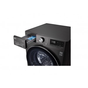 LG F4WV910P2SE TurboWash™360 Gőzmosógép, fekete