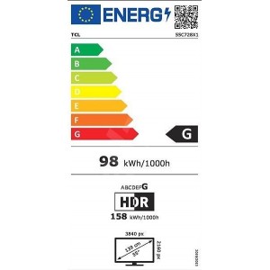 TCL 55C728 55" QLED 4K Android Smart TV