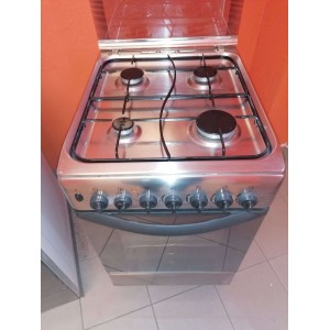 Újszerű Indesit K342MS(X) kombinált tűzhely [HFS59] 