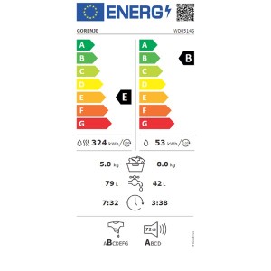Gorenje WD8514S elöltöltős mosó-szárítógép 