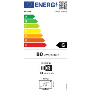 Philips 50" 50PUS7906/12 4K UHD Android Smart Ambilight LED TV 