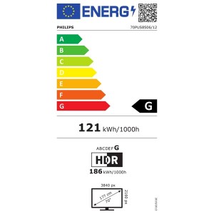 Philips 70" 70PUS8506/12 4K UHD Android Smart Ambilight LED TV 