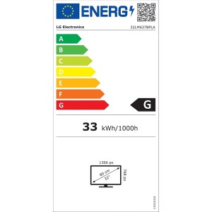 LG 32" 32LM637BPLA HD Ready Smart LED TV 