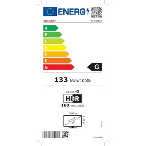 Sharp 65" 65DL3EA 4K UHD Android Smart LED TV 