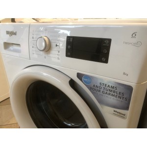 Felújított Whirlpool FWG81284W EU elöltöltős mosógép [HFS100] 