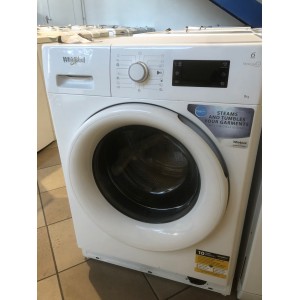 Felújított Whirlpool FWG81284W EU elöltöltős mosógép [HFS100] 