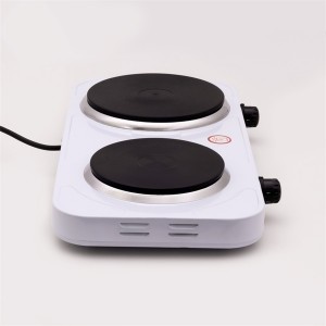 TOO DHP-099W-2500W fehér dupla elektromos főzőlap 