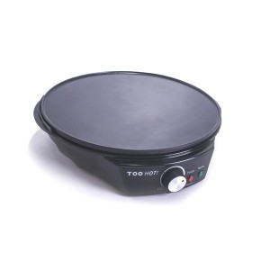 TOO CM-303B-1200W Fekete grill-és palacsintasütő