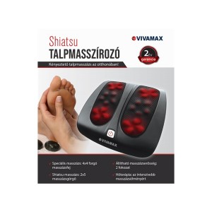 Vivamax GYVM38 Shiatsu talpmasszírozó készülék 