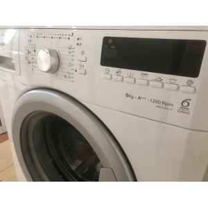 Újszerű Whirlpool AWSX63213 Elöltöltős keskeny mosógép [HFS112] 