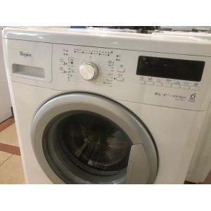 Újszerű Whirlpool AWSX63213 Elöltöltős keskeny mosógép [HFS112] 