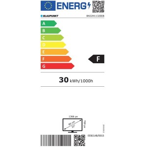 Blaupunkt 32" BN32H1132EEB HD Ready LED TV 