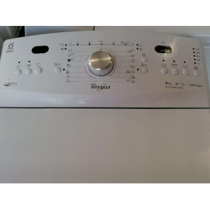 Felújított Whirlpool WTLS 60812 ZEN felültöltős mosógép [HFV38] 