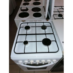 Használt Indesit K3G51S(W) kombinált tűzhely [H11037] 