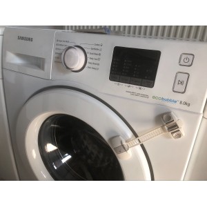 Felújított Samsung WF80F5E0W4W elöltöltős mosógép [HFV79] 