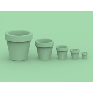 NGA Magnolia 45 43x45cm fehér LED kaspó 