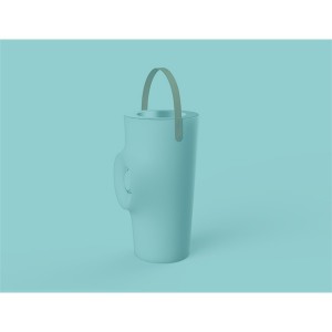 NGA Woody napelemes RGB LED álló italhűtő 