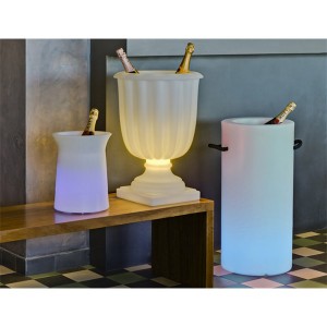 NGA Palma botellero 70 fehér LED álló italhűtő 