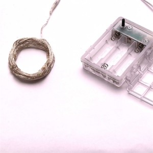 Iris Fix fényű 5m/több színű/50db LED-es fénydekoráció 