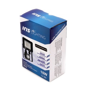 Iris Lighting Z plus 10824681 10W 4000K 800lm mozgásérzékelős LED reflektor 