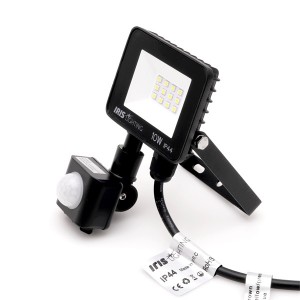 Iris Lighting Z plus 10824681 10W 4000K 800lm mozgásérzékelős LED reflektor 