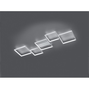 TRIO 627710505 Sorrento szürke fényerőszabályzós fali/mennyezeti LED lámpa 