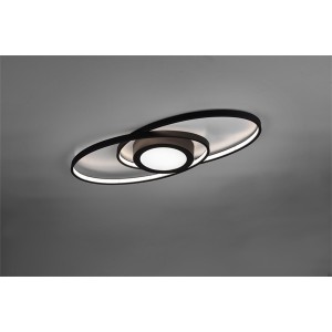 TRIO R62991142 Galaxy antracit szürke fényerőszabályzós LED mennyezeti lámpa 