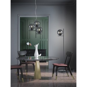 TRIO 302000342 Pure 28W antracit függesztett lámpatest 