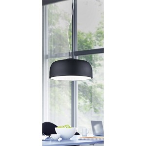 TRIO 309800432 Baron 40W fekete függesztett lámpatest 