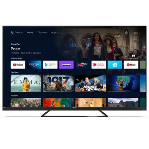 SHARP 65EQ3EA 164cm, keret nélküli 4K UHD Quantum Dot Android LED TV 
