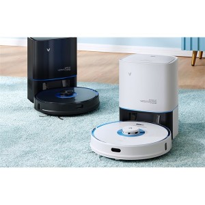 Xiaomi Viomi S9 Alpha UV porgyűjtő állomással fehér-kék száraz-nedves takarítórobot 