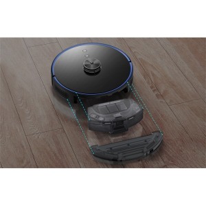 Xiaomi Viomi S9 Alpha Smart porgyűjtő állomással fekete száraz-nedves takarítórobot 