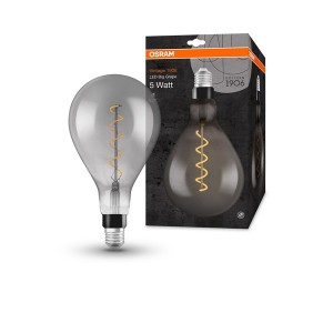 Osram Vintage átlátszó üveg búra/5W/110lm/1800K/E27 LED körte izzó 
