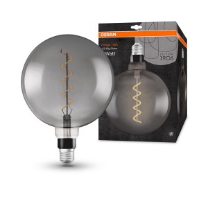 Osram Vintage átlátszó üveg búra/5W/110lm/1800K/E27 LED gömb izzó 