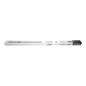 Iris Lighting JF136 T8 LED fénycsőre előkészített por- és páramentes lámpatest IP65 120cm 