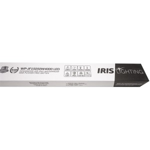 Iris Lighting JF150 integrált LED-es por-és páramentes lámpatest IP65 vibrálás mentes 50W 5000 lm 4000K 
