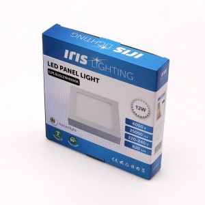 Iris Lighting PLSUS-12W 12W/820lm/4000K mennyezeti négyzet alakú LED panel 