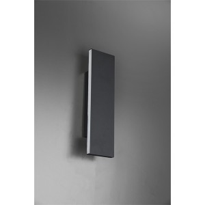 TRIO 225172942 Concha 6W 600lm 3000K antracit fali lámpatest 