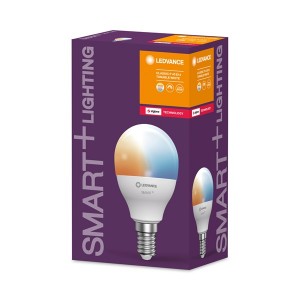 Ledvance Smart+ 5W E14 állítható színhőmérsékletű kisgömb LED fényforrás 