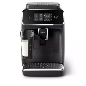 Philips Series 2200 EP2232/40 LatteGo tejhabosítóval fekete automata kávégép 